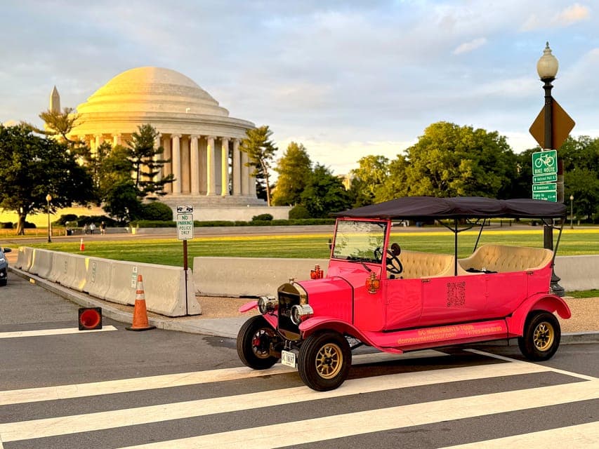 Washington, DC: Day & Night Electric Cart & Vintage Car Tour Gallery Image 1