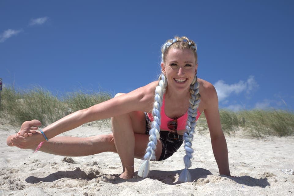 Yoga on the Beach in South Beach Gallery Image 3