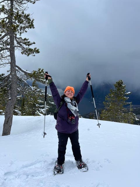 Snowshoeing At The Top Of The Sea To Sky Gondola Gallery Image 2