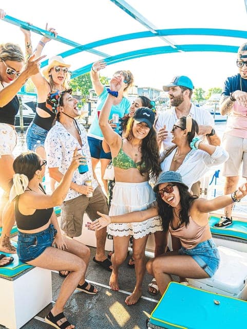 Mission Bay San Diego: Paddle Pub Party Cruise Gallery Image 2