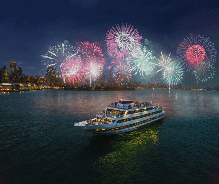New Year's Eve Buffet Dinner Fireworks Harbor Cruise Gallery Image 1