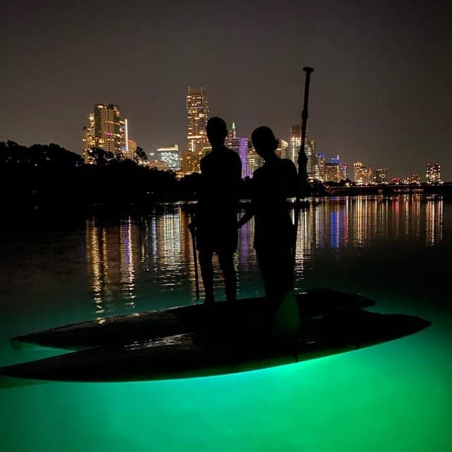Lady Bird Lake Nighttime Paddle Board Tour Gallery Image 3