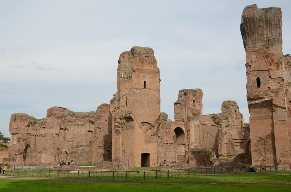 Caracalla Baths Guided Tour with Entry Ticket up to 6 Gallery Image 2