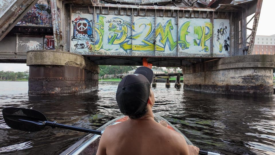 Clear Glowing Kayak Nighttime Tour Gallery Image 4