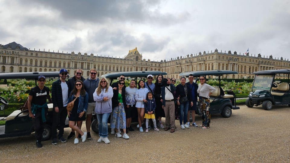 Versailles: Gardens Golf Cart Tour, Row Boat, and Champagne Gallery Image 2