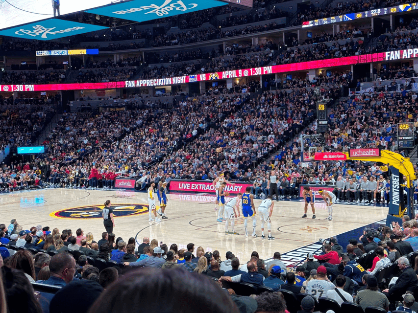 Denver Nuggets NBA Game Ticket at Ball Arena - Image 1