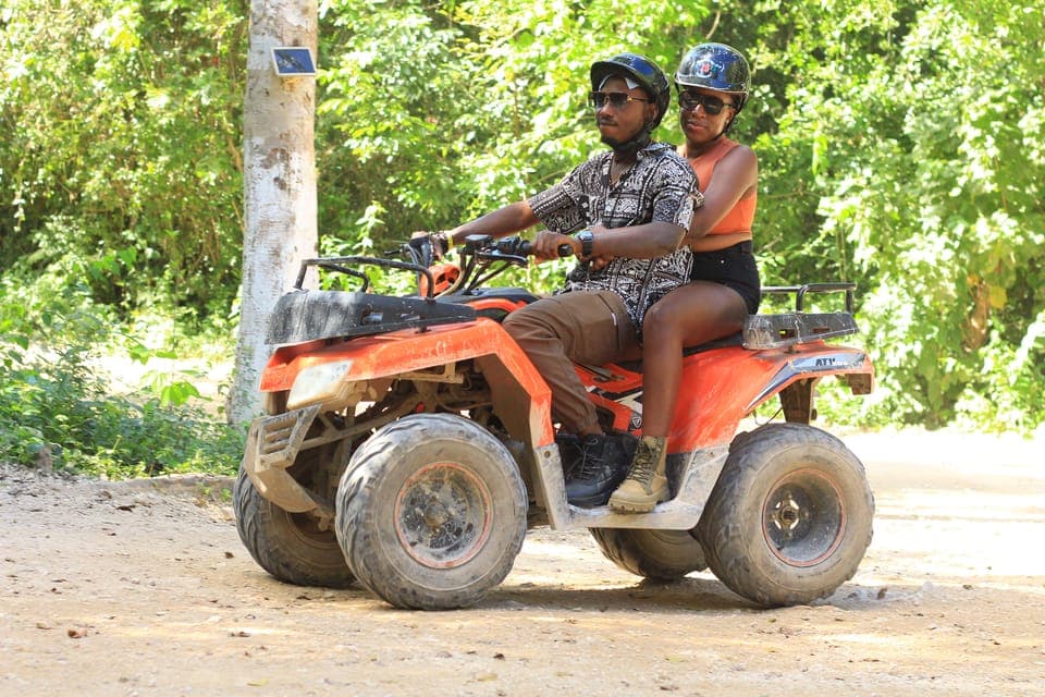 ATV, Zipline, and Cenote Adventure with Lunch Gallery Image 4