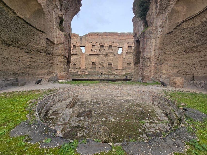 Caracalla Baths Guided Tour with Entry Ticket up to 6 Gallery Image 4