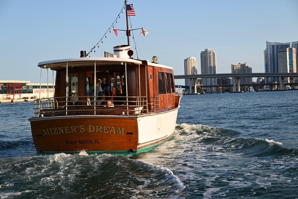 Miami Skyline Vintage Yacht Cruise, - Image 8