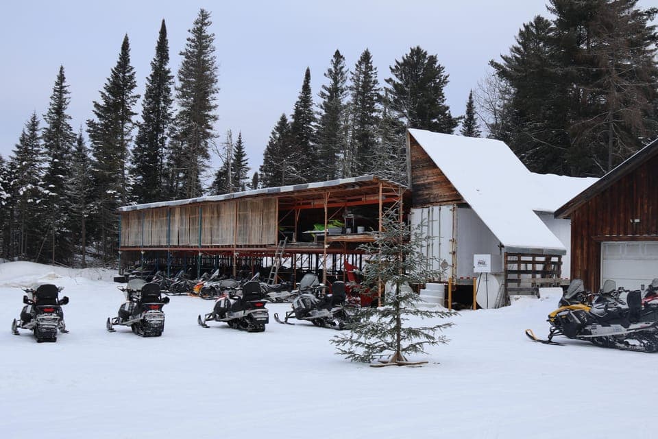 Canadian Forest Guided Tour by Snowmobile Gallery Image 2