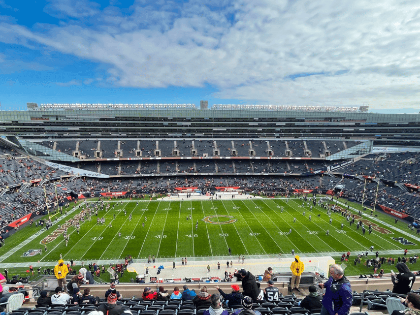 Chicago Bears Football Game Ticket at Soldier Field Gallery Image 3