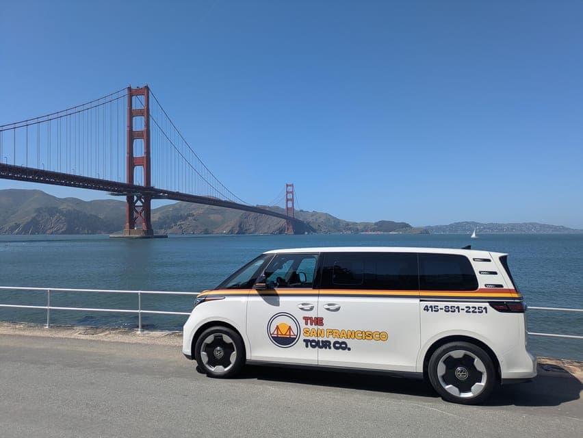 San Francisco City Tour in New EV Volkswagen Van - Image 2