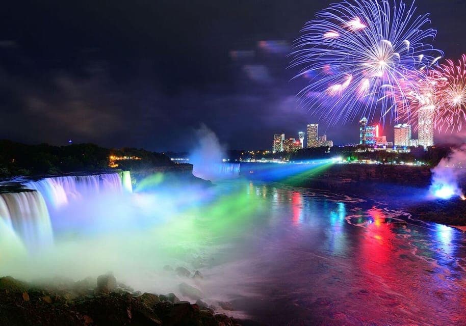 Niagara Falls Private Night Tour w/ Dinner, Boat & Tower Gallery Image 1