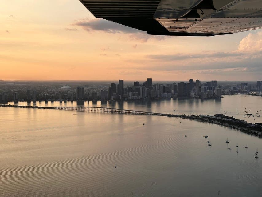 Downtown Private Airplane Tour with Soft Drinks Gallery Image 4