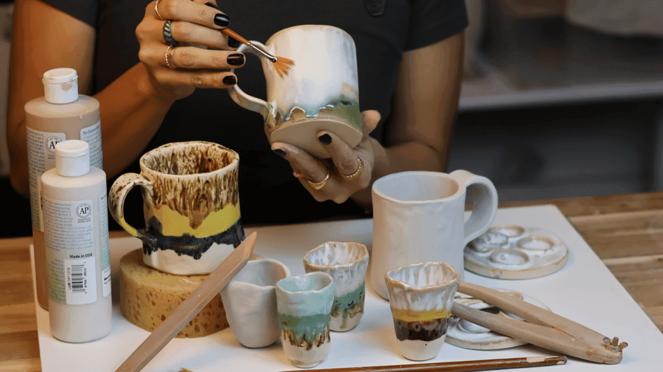 Pottery Workshop and Wine – Barcelona Gallery Image 1