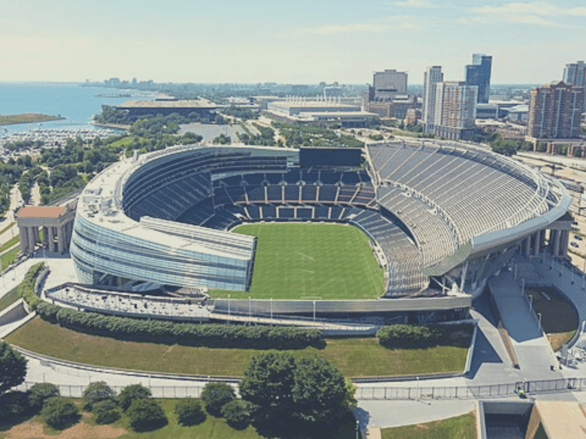 Chicago Bears Football Game Ticket at Soldier Field Gallery Image 2