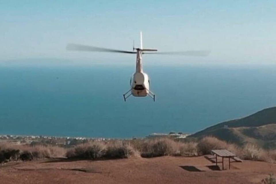 Malibu Mountain Top Landing Helicopter Tour Gallery Image 2