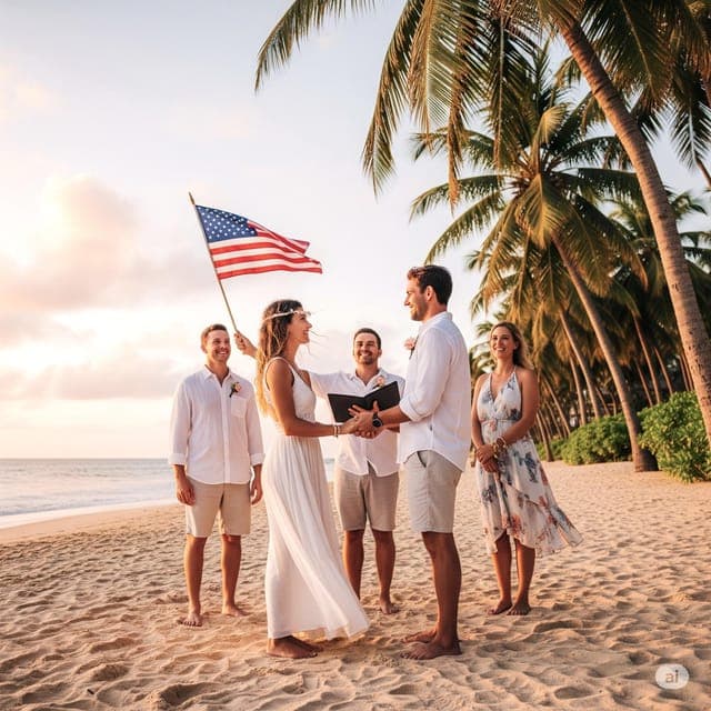 Beach Wedding or Renewal of Vows Gallery Image 3