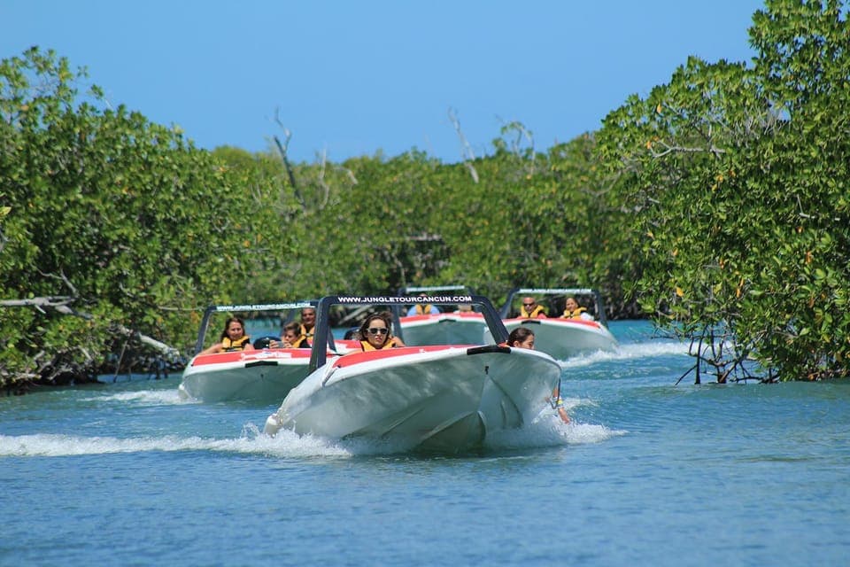 23. Cancun: Jungle Tour Adventure with Speedboat and Snorkeling. - Image 23