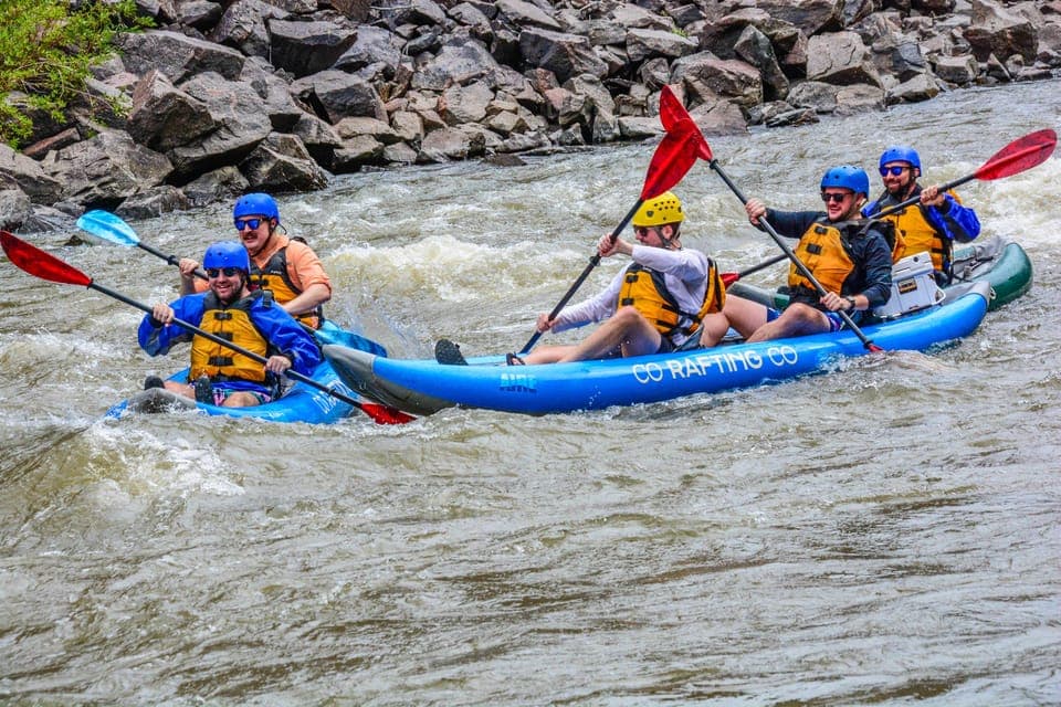 Vail CO: Kayak the Gorgeous Colorado River - guided 1/2 day Gallery Image 3