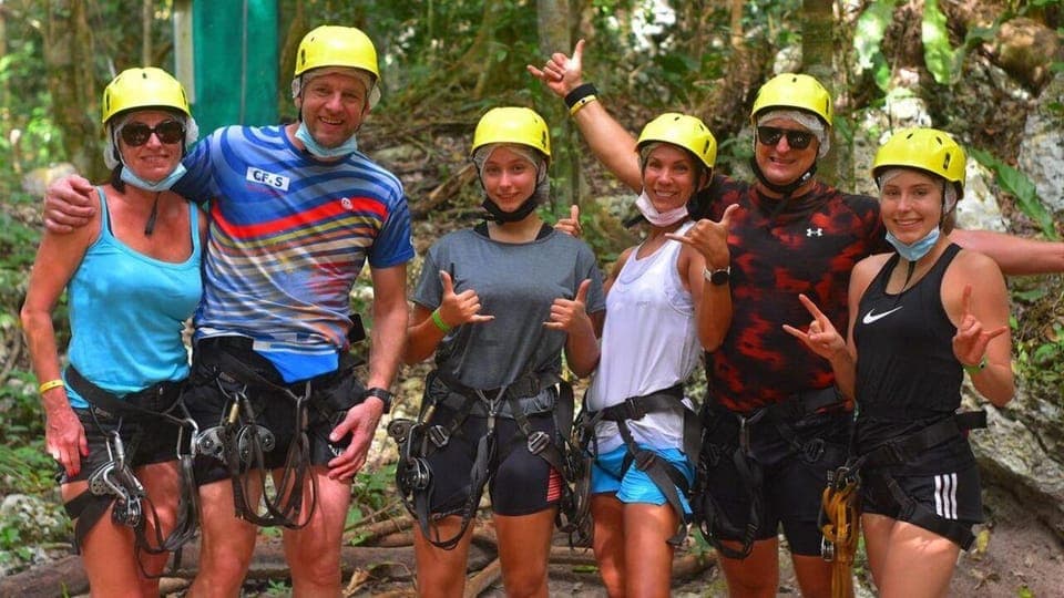 Cenotes, Rappel and ATV's in Tulum with Transfer and Lunch Included Gallery Image 3
