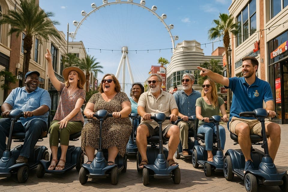Las Vegas Strip: Mobility Scooter Tour W/ Lunch Gallery Image 4
