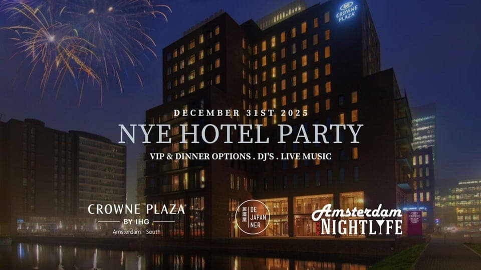 NYE Hotel Party 2025-2026: Crowne Plaza Amsterdam - South Gallery Image 3