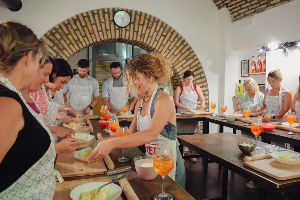 Pasta Cooking Class with 3 Italian Spritz Cocktails - Image 3