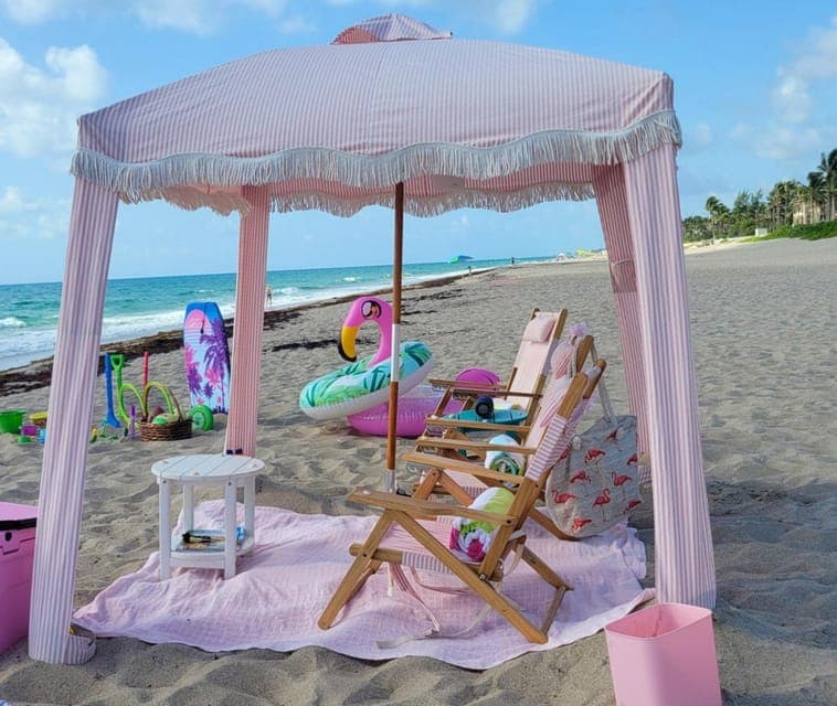 Juno Beach: All-Inclusive Beach Day Cabana Rental Gallery Image 4