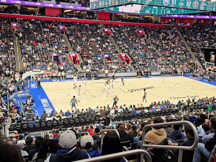 Detroit Pistons Basketball Game Ticket Gallery Image 1