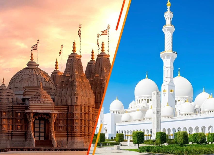 From Dubai: BAPS Hindu Temple And Sheikh Zayed Mosque Tour - Image 3