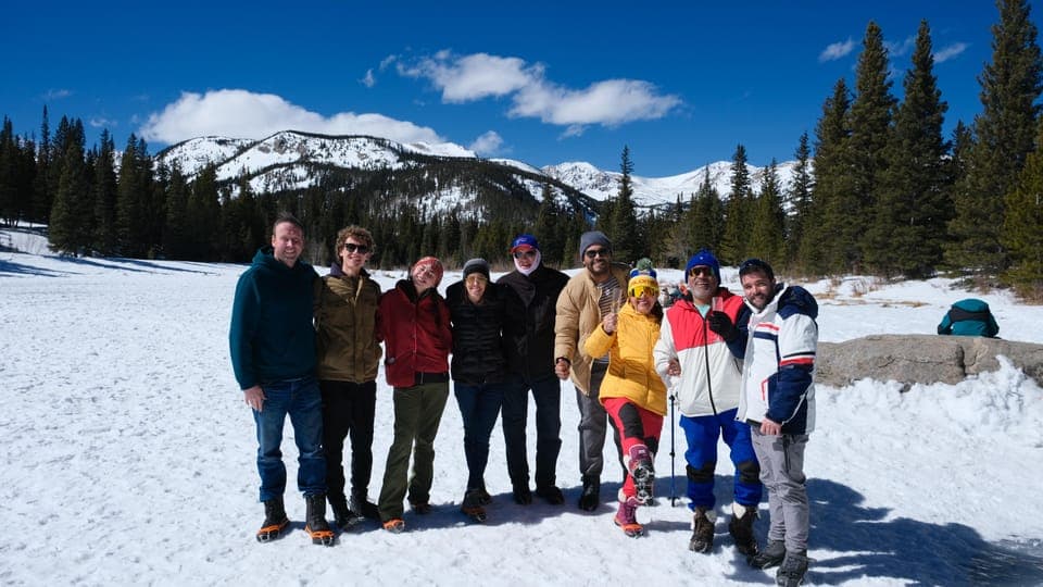 Snowshoeing in Rocky Mountains Gallery Image 2