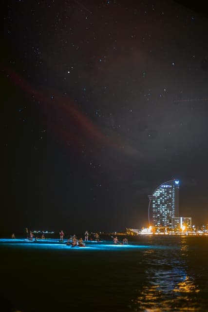 Paddle surf at night with light & drink -photos &videos Gallery Image 1