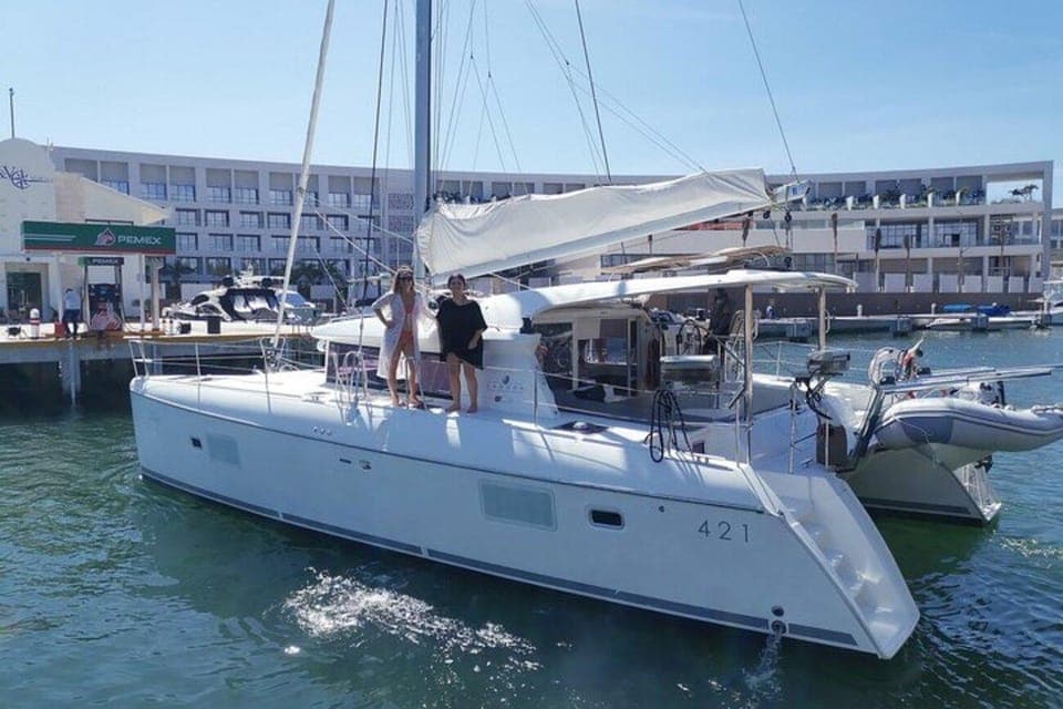 Cancun: Private Luxury Catamaran to Isla Mujeres Gallery Image 1