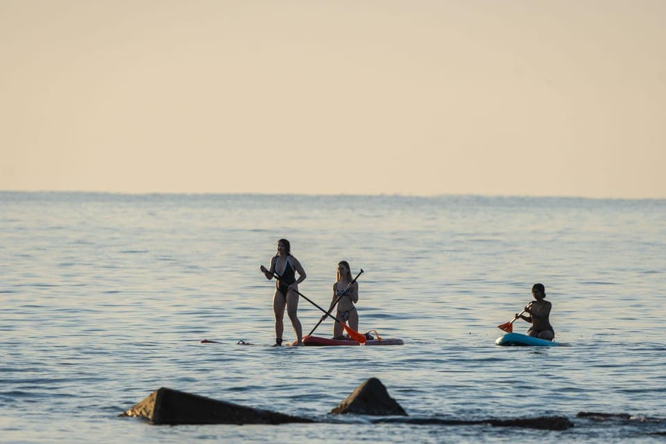 Sunset Paddleboarding Experience with 1 Beer Gallery Image 4