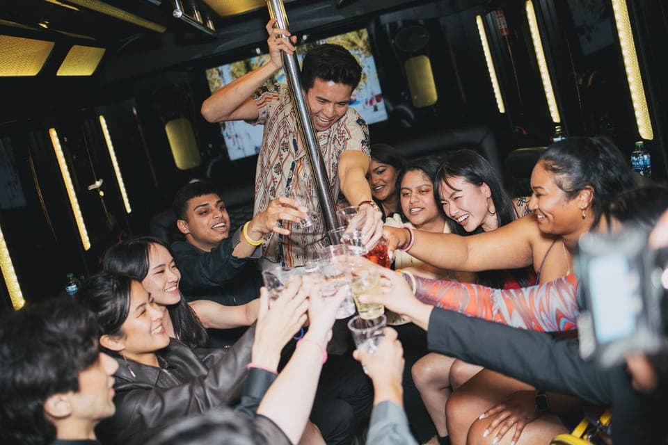 Nightclub on Wheels Scenic Party Bus Experience Gallery Image 4