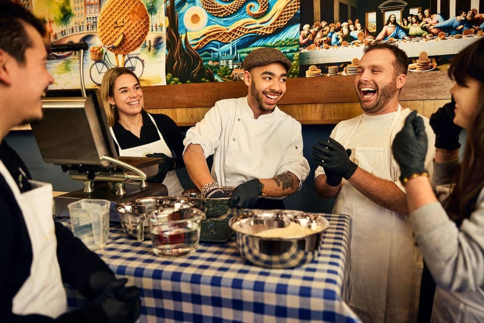 Traditional Dutch Syrup Waffle Making Workshop Gallery Image 2