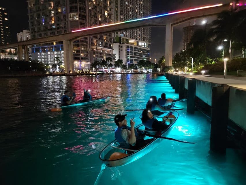 Guided LED-Lit Kayak Night Tour Gallery Image 2