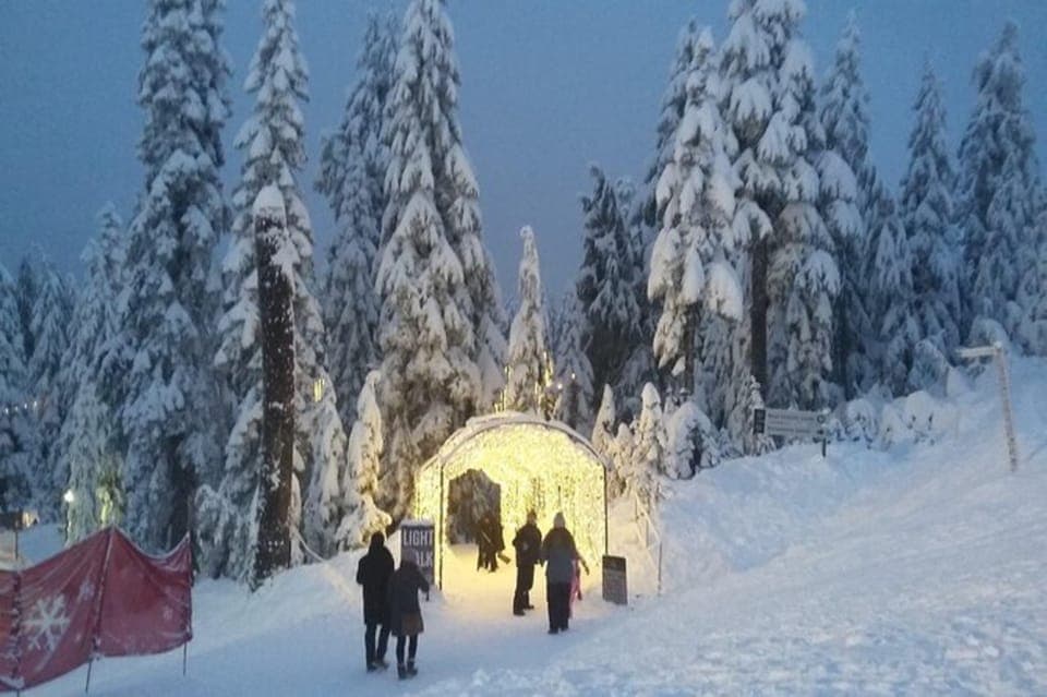 Vancouver Capilano Canyon light&peak of Christmas in Grouse - Image 3