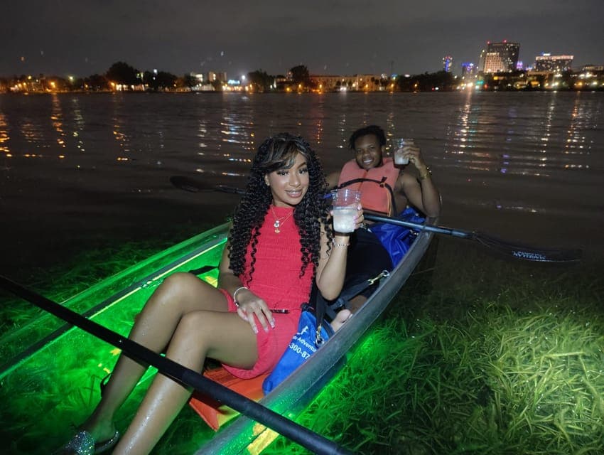 Date Night LED Night Glow Tour with Sparkling Wine Gallery Image 1