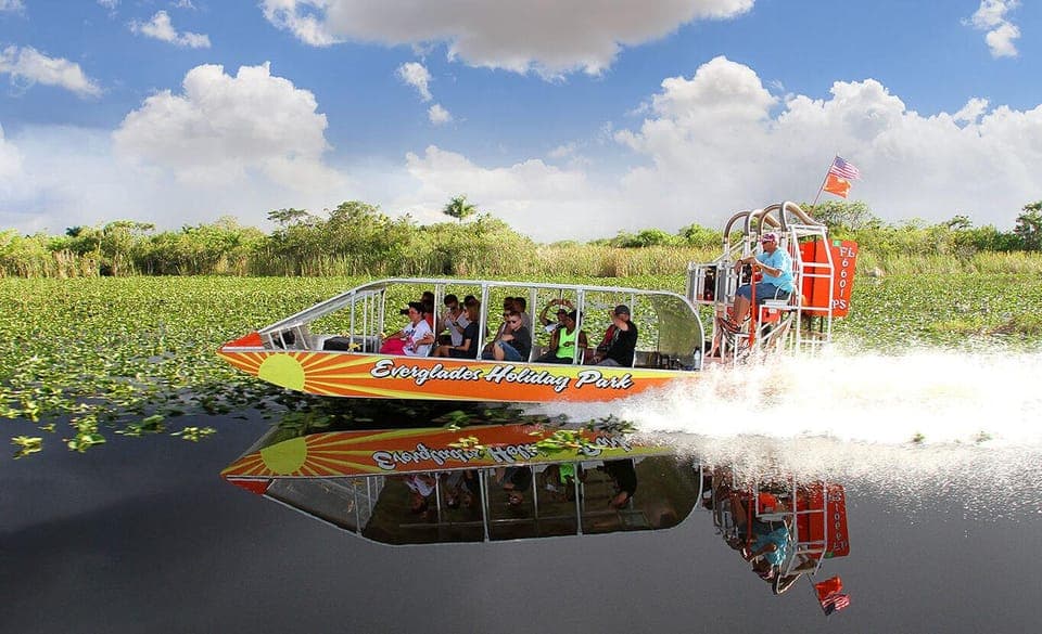 Everglades Airboat, Wildlife Show & Bus Transfer - Image 1