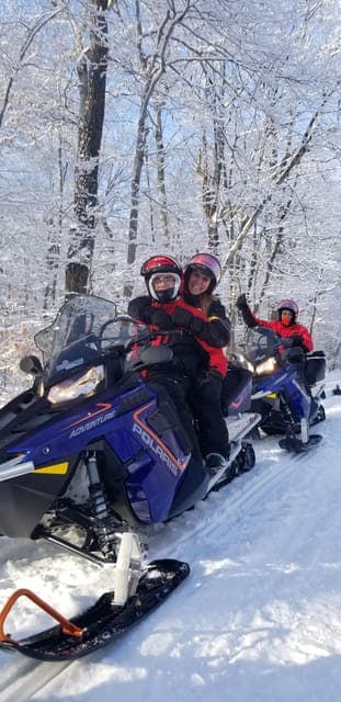 Guided Snowmobile Tour Gallery Image 2