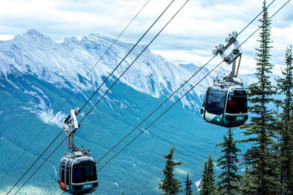 36. Canadian Rockies, Banff Gondola, Hot Spring & Lakes - Image 36