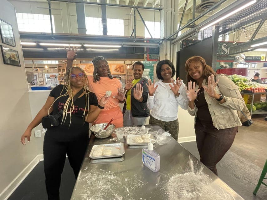 Historic Market Food Tour and Biscuit Cooking Class Gallery Image 4