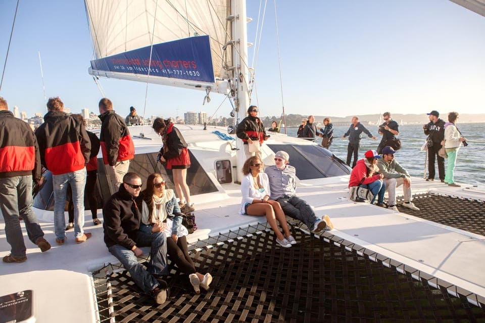 San Francisco Bay Sunset Cruise by Luxury Catamaran Gallery Image 2
