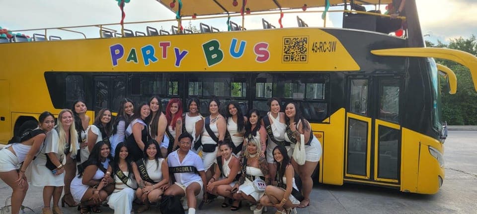 29. Cancun: Private 3 Hour Party Bus Experience - Image 29