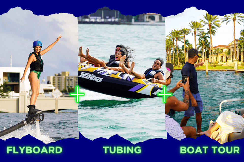 Aqua Excursion - Flyboard + Tubing + Boat Tour Gallery Image 2