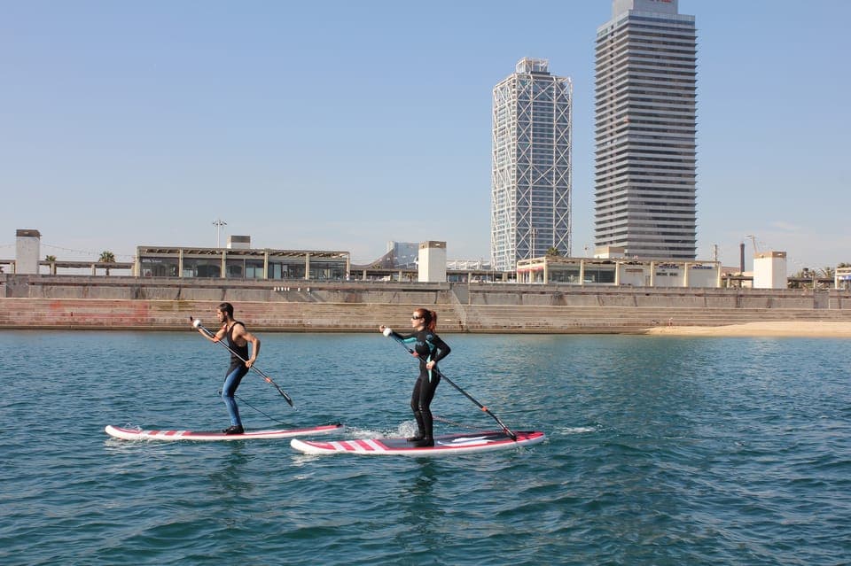 Barcelona 1-Hour Paddle Surfing Gallery Image 2