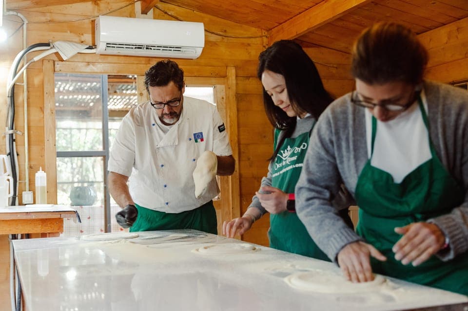 Combo Pizza and Pasta Cooking Class with Wine Gallery Image 4