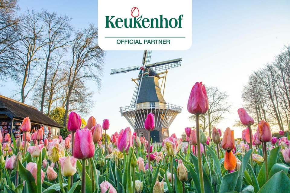 Keukenhof Ticket with Shuttle Bus + Canal Cruise Gallery Image 3